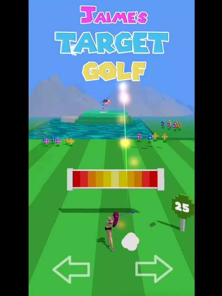 Target Golf iPad 應用截圖